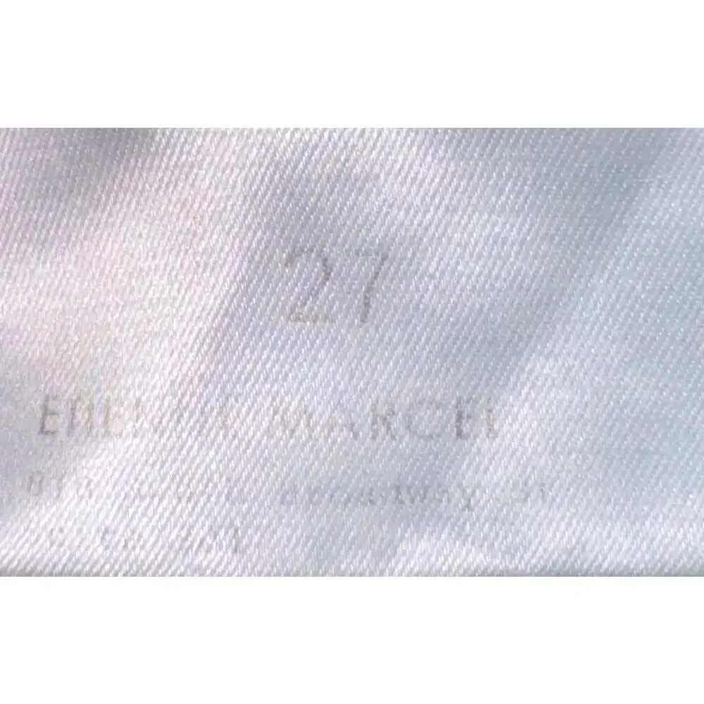 Etienne Marcel Patchwork Jean Shorts Women's Size 27 Hot Pants Blue Low Rise - Picture 10 of 10